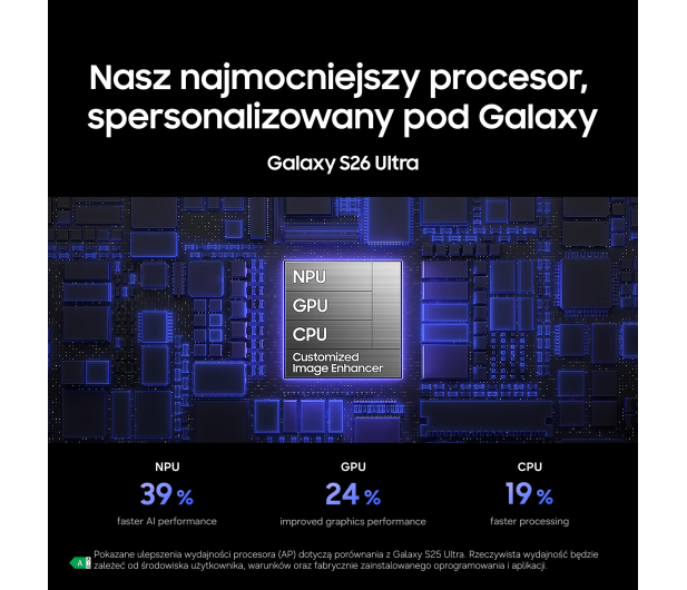 SAMSUNG GALAXY S26 ULTRA 12/256GB Czarny - 1486483 - zdjęcie 16
